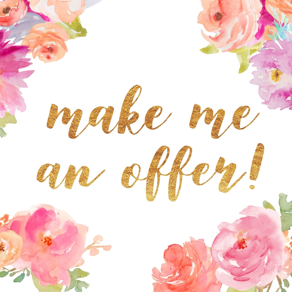 I'm open to reasonable offers!